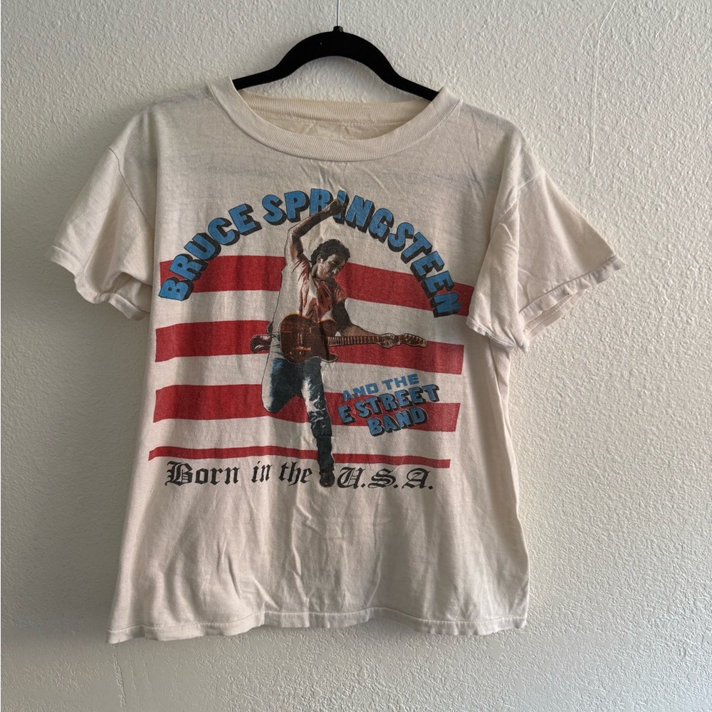 VINTAGE 1984 Bruce Springsteen Graphic T-Shirt